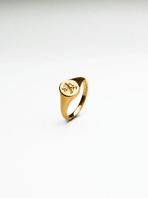 Scotch College 2026 Slim Signet — 18ct yellow gold